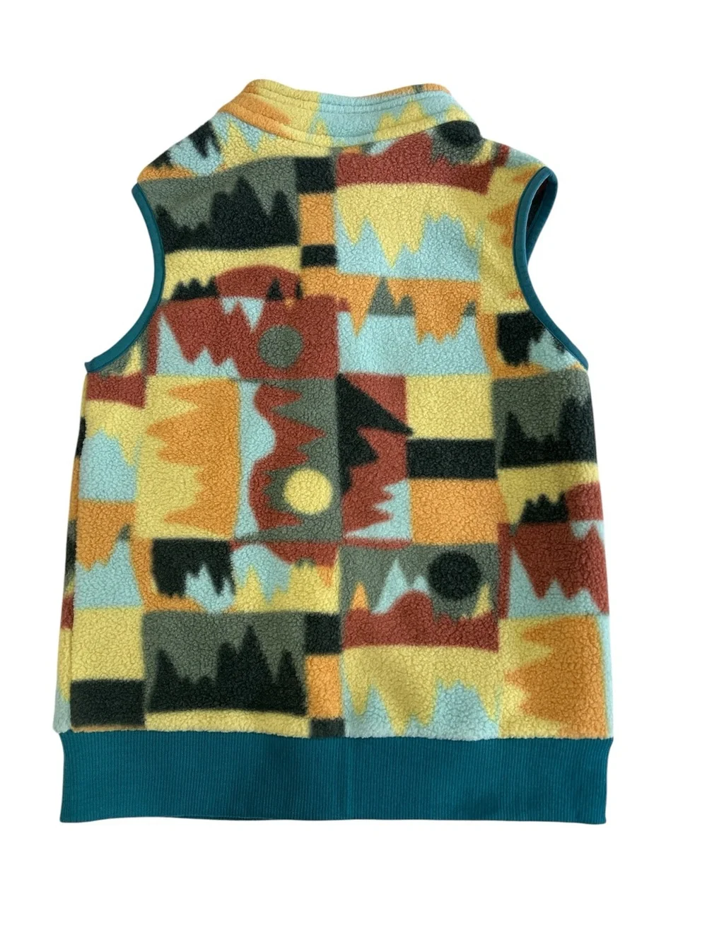 Patagonia Baby Synchilla Fleece Vest - Lofoten Geo Print - Size 5T
